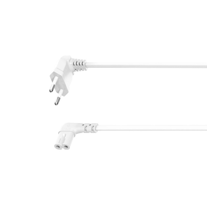 HAMA Euro Mains Lead Angled for One/Play1/SL/Play5 White 3.0m i gruppen HJEMMEELEKTRONIK / Lyd & billede / Højttalere & tilbehør / Tilbehør hos TP E-commerce Nordic AB (38-28716)