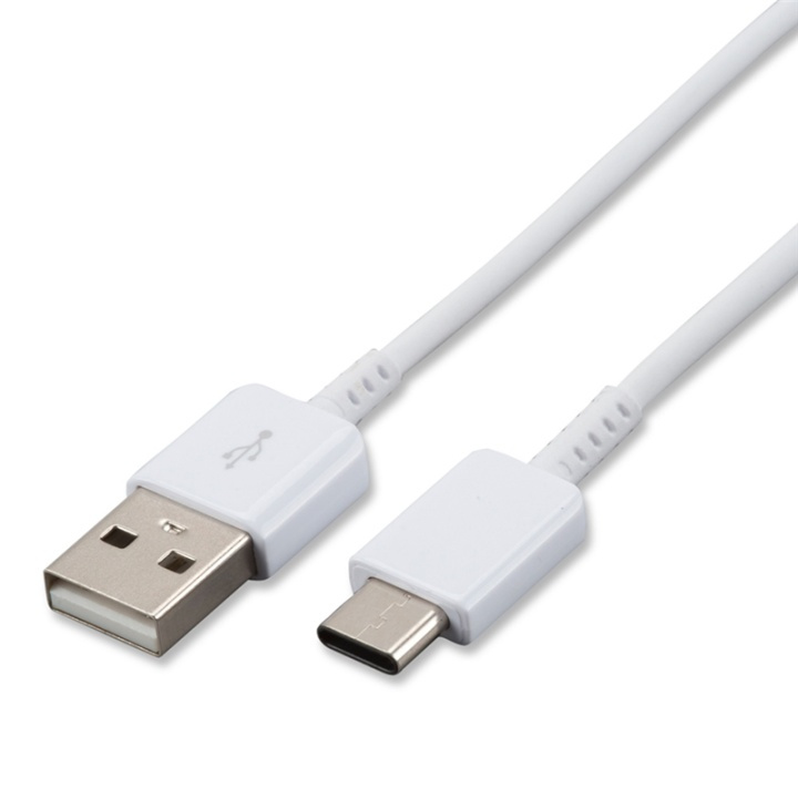 Samsung USB-C datakabel EP-DN930CWE Hvid i gruppen SMARTPHONES & TABLETS / Opladere og kabler / Kabler / Kabler Type C hos TP E-commerce Nordic AB (38-28750)