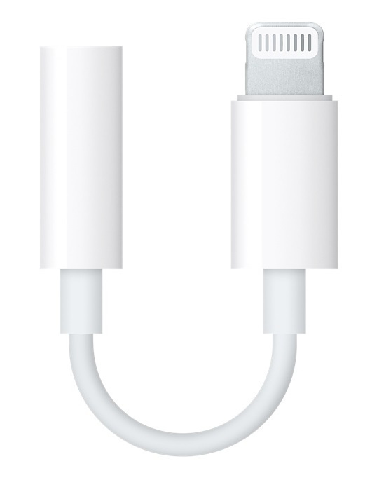 Apple Lightning till 3,5 mm-adapter, MMX62ZM, Bulk i gruppen SMARTPHONES & TABLETS / Opladere og kabler / Adaptere hos TP E-commerce Nordic AB (38-28767)