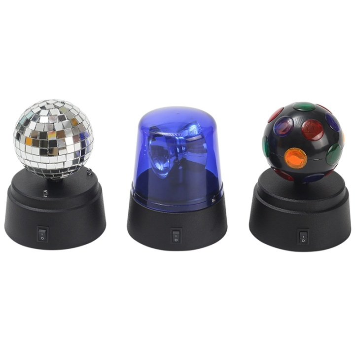 Music Disco set 3-IN-1 i gruppen LEGETØJ, BØRN & BABY / Børneværelse / Belysning til børn / Bordlamper hos TP E-commerce Nordic AB (38-28859)