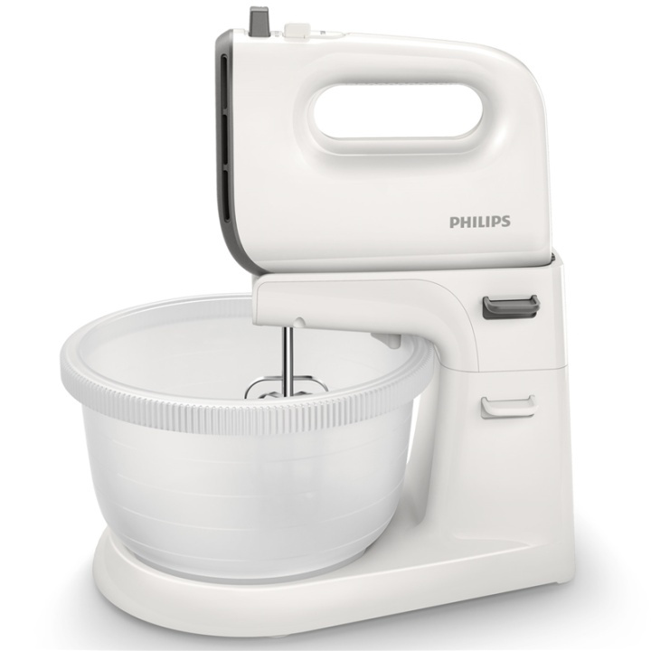 Philips Elvisp m. Skål HR3745 450W 5 i gruppen HJEM, HUS & HAVE / Husholdningsapparater / Foodprocessor og køkkenassistenter / Håndmixer hos TP E-commerce Nordic AB (38-29064)