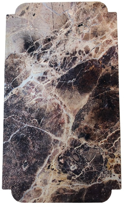 Skind til Iphone XR Marble - Brun i gruppen SMARTPHONES & TABLETS / Mobil Beskyttelse / Apple / iPhone XR / Cover hos TP E-commerce Nordic AB (38-29197)