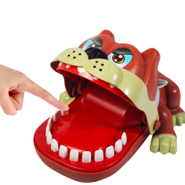 Spil Dog Dentist - Brun i gruppen LEGETØJ, BØRN & BABY / Legetøj / Brætspil / Spil til børn hos TP E-commerce Nordic AB (38-29348)