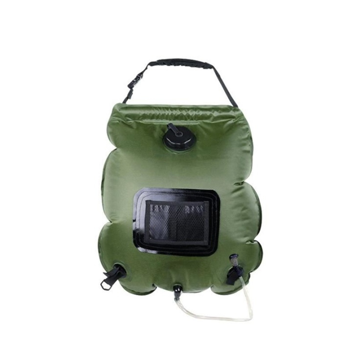 20L Campingbruser, Olivengrøn i gruppen SPORT, FRITID & HOBBY / Friluftsliv / Udendørs gadgets hos TP E-commerce Nordic AB (38-29421)