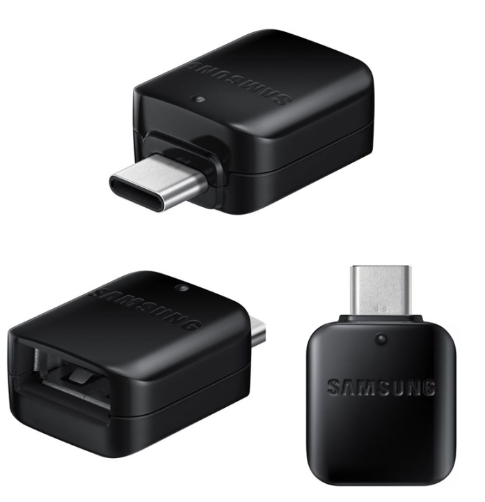 Samsung Adapter GH98-41288 - USB till USB-C, Svart, Bulk i gruppen COMPUTERTILBEHØR / Kabler og adaptere / USB / Micro-USB / Adaptere hos TP E-commerce Nordic AB (38-29831)