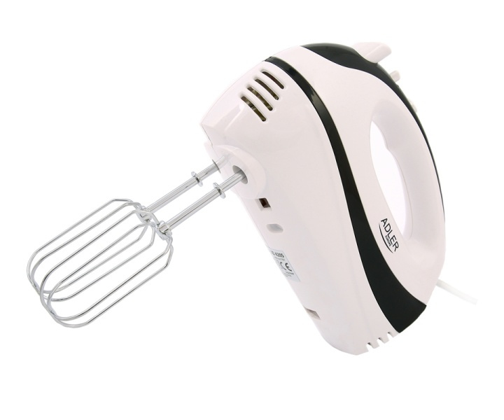 Adler Elvisp, 300W, Turbo i gruppen HJEM, HUS & HAVE / Husholdningsapparater / Foodprocessor og køkkenassistenter / Håndmixer hos TP E-commerce Nordic AB (38-29863)