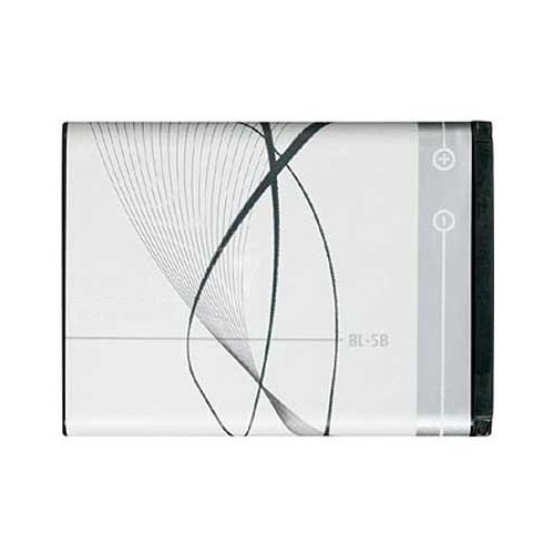 Batteri till Nokia, BL-5B (900 mAh) i gruppen SMARTPHONES & TABLETS / Øvrigt tilbehør / Mobilbatterier hos TP E-commerce Nordic AB (38-3024)