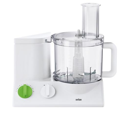 Braun Matberedare FP3010 Vit (FP3010) i gruppen HJEM, HUS & HAVE / Husholdningsapparater / Foodprocessor og køkkenassistenter / Foodprocessor hos TP E-commerce Nordic AB (38-31252)