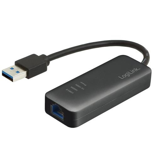 LogiLink USB 3.0 -> RJ45 Gigabit (UA0184) i gruppen COMPUTERTILBEHØR / Computer Tilbehør / USB-hubs hos TP E-commerce Nordic AB (38-32662)