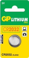 GP CR2032 3V 1-pack (GP2184) i gruppen HJEMMEELEKTRONIK / Batterier og opladere / Batterier / Knapcelle hos TP E-commerce Nordic AB (38-33033)
