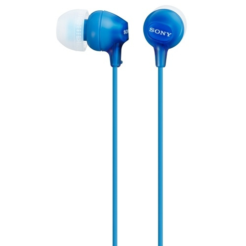 Sony Hörlurar in-ear MDR-EX15 Blå (MDREX15LPLI.AE) i gruppen HJEMMEELEKTRONIK / Lyd & billede / Hovedtelefoner & Tilbehør / Hovedtelefoner hos TP E-commerce Nordic AB (38-33240)