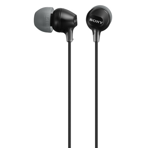 Sony Hörlurar in-ear MDR-EX15 Svart (MDREX15LPB.AE) i gruppen HJEMMEELEKTRONIK / Lyd & billede / Hovedtelefoner & Tilbehør / Hovedtelefoner hos TP E-commerce Nordic AB (38-33242)