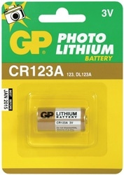 GP Batteri Lithium 123A 1-pack i gruppen HJEMMEELEKTRONIK / Batterier og opladere / Batterier / Andet hos TP E-commerce Nordic AB (38-33413)