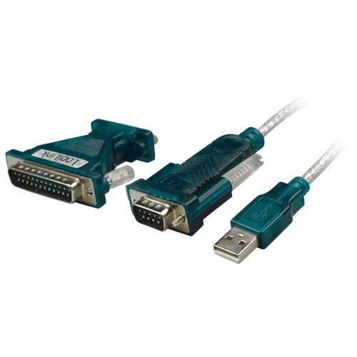 LogiLink USB-kabel -> Seriell-adapter (UA0042A) i gruppen COMPUTERTILBEHØR / Kabler og adaptere / USB / USB-A / Adaptere hos TP E-commerce Nordic AB (38-33613)
