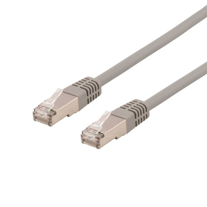 DELTACO U/FTP Cat6a patchkabel, LSZH (Low smoke zero halogen), 1,5m, g i gruppen COMPUTERTILBEHØR / Kabler og adaptere / Netværkskabler / Cat6 hos TP E-commerce Nordic AB (38-35215)