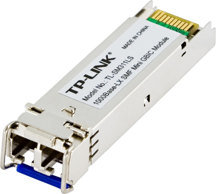 TP-LINK SFP-modul (mini-GBIC), 1000Base-LX, duplex, singlemode, LC, 10 i gruppen COMPUTERTILBEHØR / Netværk / Mediekonvertere hos TP E-commerce Nordic AB (38-35326)