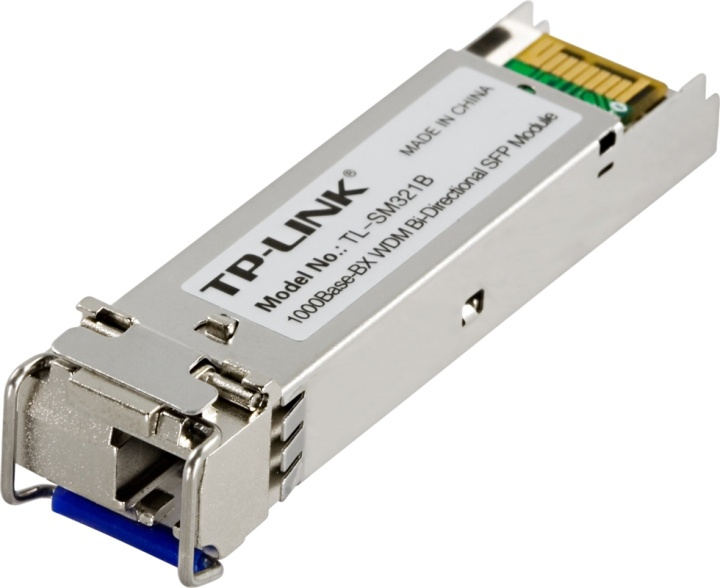 TP-LINK SFP-modul (mini-GBIC), 1000Base-BX, WDM, simplex, singlemode, i gruppen COMPUTERTILBEHØR / Netværk / Mediekonvertere hos TP E-commerce Nordic AB (38-35327)