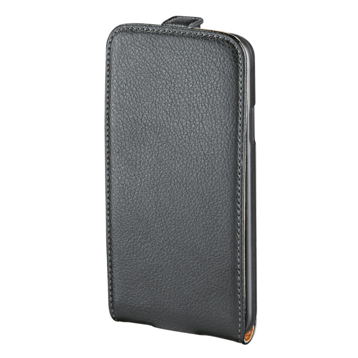 Hama Mobilväska Flip-Front iPhone6 Plus Läder Svart i gruppen SMARTPHONES & TABLETS / Mobil Beskyttelse / Apple / iPhone 6 Plus/6S Plus / Cover hos TP E-commerce Nordic AB (38-36146)