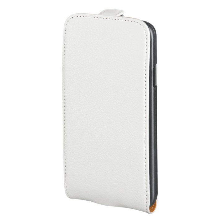 Hama Mobilväska Flip-Front iPhone6 Plus Läder Vit i gruppen SMARTPHONES & TABLETS / Mobil Beskyttelse / Apple / iPhone 6 Plus/6S Plus / Cover hos TP E-commerce Nordic AB (38-36147)