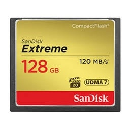 SANDISK CF Extreme 128GB 120/85MB/s UDMA7 i gruppen HJEMMEELEKTRONIK / Lagringsmedier / Hukommelseskort / Compact Flash hos TP E-commerce Nordic AB (38-36423)