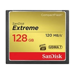 SanDisk Minneskort CF Extreme 128GB 120MB/s UDMA7 i gruppen HJEMMEELEKTRONIK / Lagringsmedier / Hukommelseskort / Compact Flash hos TP E-commerce Nordic AB (38-36423)