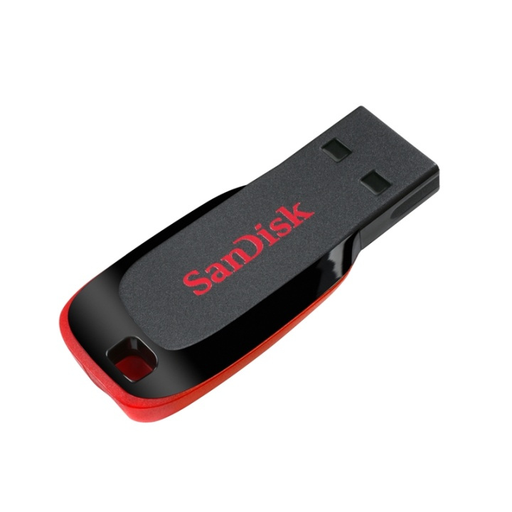 SanDisk USB 2.0 Blade 128GB i gruppen HJEMMEELEKTRONIK / Lagringsmedier / USB-flash drev / USB 2.0 hos TP E-commerce Nordic AB (38-36470)