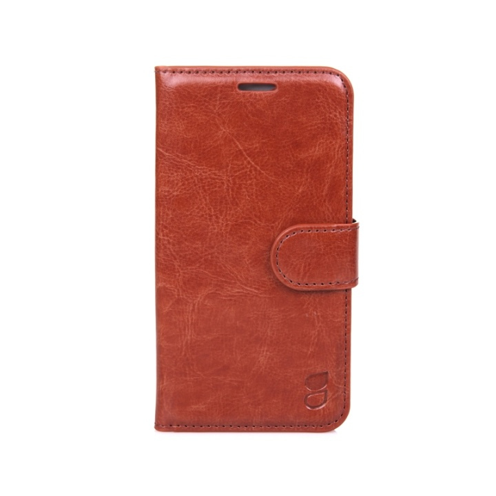 Gear Wallet Brun - Samsung S6 Edge i gruppen SMARTPHONES & TABLETS / Mobil Beskyttelse / Samsung hos TP E-commerce Nordic AB (38-37885)