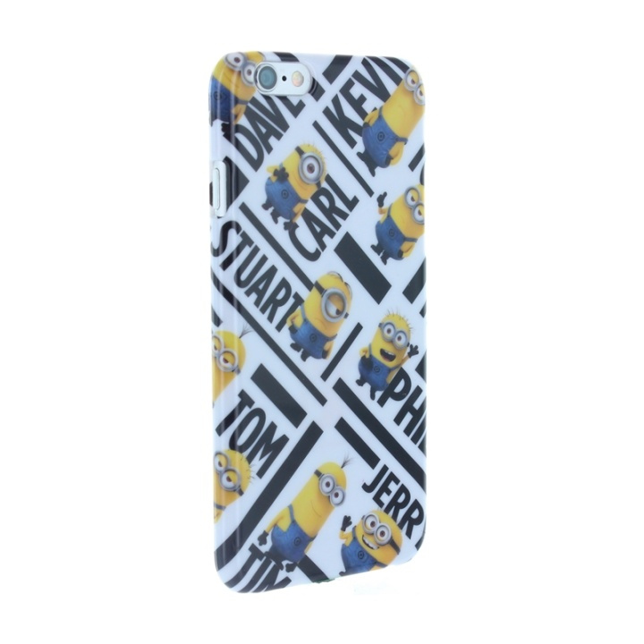 MINIONS Mobilcover iPhone 6/6S Plast Name Minions i gruppen SMARTPHONES & TABLETS / Mobil Beskyttelse / Apple / iPhone 6/6S / Cover hos TP E-commerce Nordic AB (38-38032)
