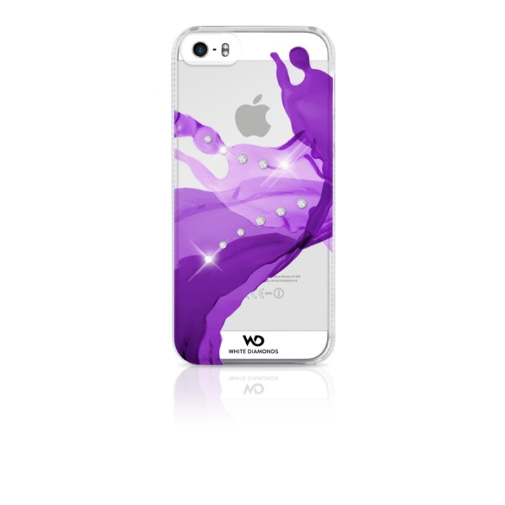 White Diamonds WHITE-DIAMONDS Crystal Cover Liquids Lila iPhone5/5s/SE i gruppen SMARTPHONES & TABLETS / Mobil Beskyttelse / Apple / iPhone 5/5S/SE / Cover hos TP E-commerce Nordic AB (38-38777)