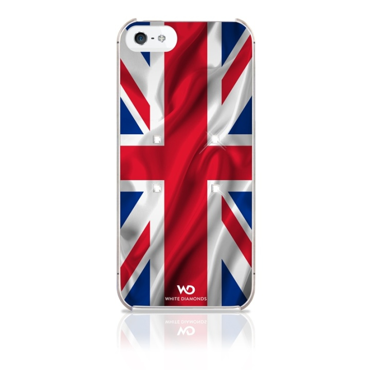 White Diamonds WHITE-DIAMONDS Cover 5/5s/SE Flag UK i gruppen SMARTPHONES & TABLETS / Mobil Beskyttelse / Apple / iPhone 5/5S/SE / Cover hos TP E-commerce Nordic AB (38-38797)