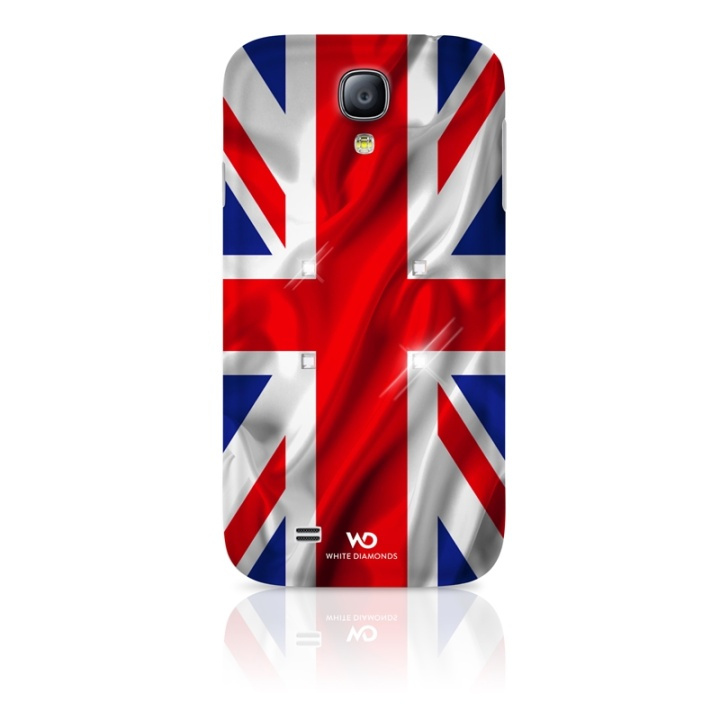 White Diamonds WHITE-DIAMONDS Flagga UK Samsung S4 i gruppen SMARTPHONES & TABLETS / Mobil Beskyttelse / Samsung hos TP E-commerce Nordic AB (38-38799)