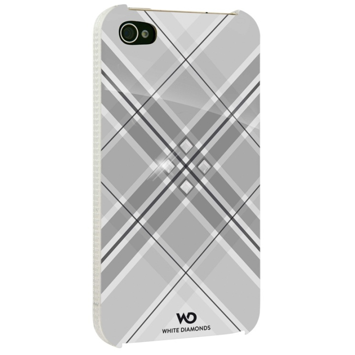 White Diamonds WHITE-DIAMONDS Cover iPhone 4/4s Grid Hvid i gruppen SMARTPHONES & TABLETS / Mobil Beskyttelse / Apple / iPhone 4/4S / Cover hos TP E-commerce Nordic AB (38-38811)