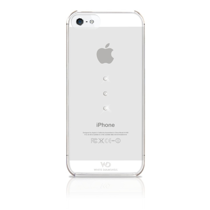 White Diamonds WHITE-DIAMONDS Skal iPhone 5/5s/SE Ice Vit i gruppen SMARTPHONES & TABLETS / Mobil Beskyttelse / Apple / iPhone 5/5S/SE / Cover hos TP E-commerce Nordic AB (38-38823)