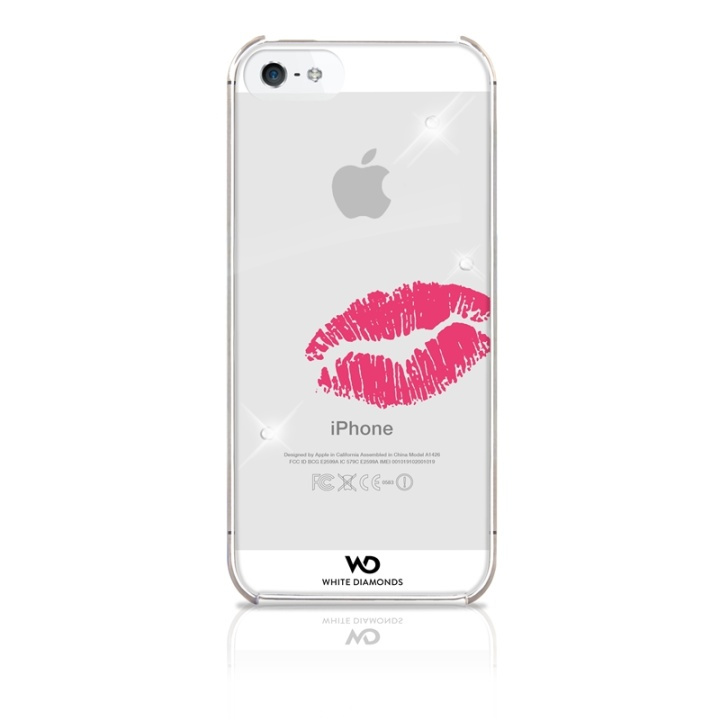 White Diamonds WHITE-DIAMONDS Cover Phone 5/5S/SE Lipstick Heart Rosa i gruppen SMARTPHONES & TABLETS / Mobil Beskyttelse / Apple / iPhone 5/5S/SE / Cover hos TP E-commerce Nordic AB (38-38827)