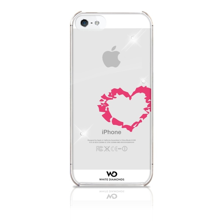 White Diamonds WHITE-DIAMONDS Cover iPhone 5/5S/SE Lipstick Kiss Rosa i gruppen SMARTPHONES & TABLETS / Mobil Beskyttelse / Apple / iPhone 5/5S/SE / Cover hos TP E-commerce Nordic AB (38-38828)