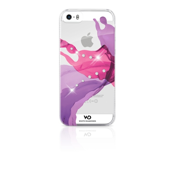 White Diamonds WHITE-DIAMONDS Cover iPhone5/5s/SE Liquids Rosa i gruppen SMARTPHONES & TABLETS / Mobil Beskyttelse / Apple / iPhone 5/5S/SE / Cover hos TP E-commerce Nordic AB (38-38833)