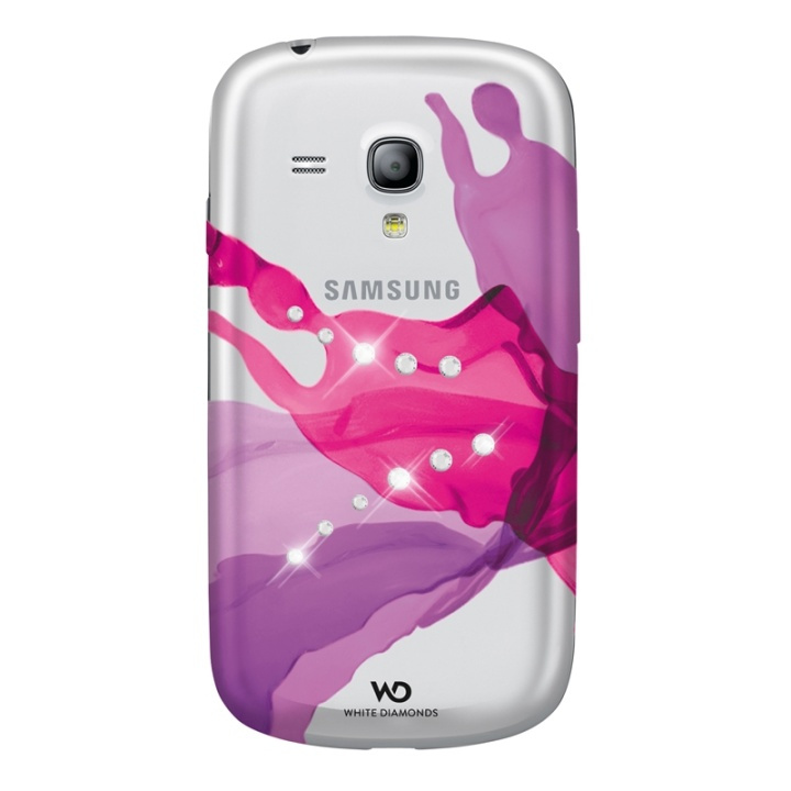 WHITE DIAMONDS Cover Samsung S3 Mini Liquid Rosa i gruppen SMARTPHONES & TABLETS / Mobil Beskyttelse / Samsung hos TP E-commerce Nordic AB (38-38835)