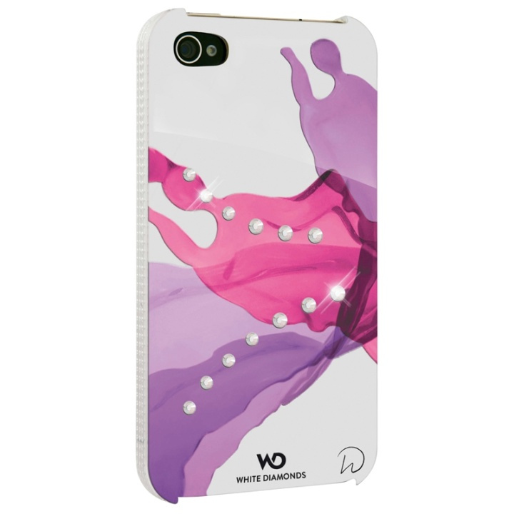 White Diamonds WHITE-DIAMONDS Cover iPhone 4/4s Liquids Rosa i gruppen SMARTPHONES & TABLETS / Mobil Beskyttelse / Apple / iPhone 4/4S / Cover hos TP E-commerce Nordic AB (38-38839)