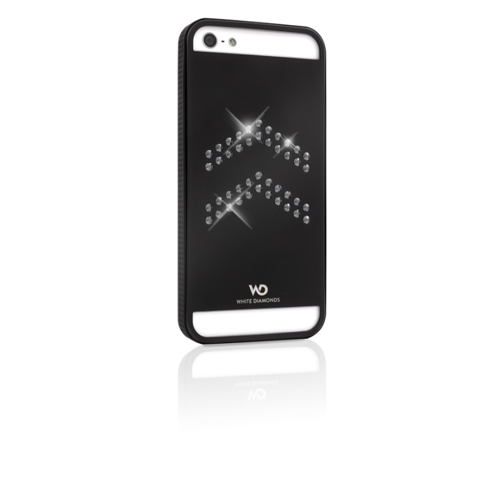 White Diamonds WHITE-DIAMONDS Cover iPhone5/5S/SE Metal Sort i gruppen SMARTPHONES & TABLETS / Mobil Beskyttelse / Apple / iPhone 5/5S/SE / Cover hos TP E-commerce Nordic AB (38-38845)