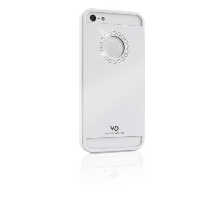 White Diamonds WHITE-DIAMONDS Cover iPhone5/5S/SE Metal Hvid i gruppen SMARTPHONES & TABLETS / Mobil Beskyttelse / Apple / iPhone 5/5S/SE / Cover hos TP E-commerce Nordic AB (38-38848)