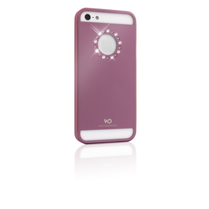 White Diamonds WHITE-DIAMONDS Skal Metal iPhone 5/5s/SE Flower Rosa i gruppen SMARTPHONES & TABLETS / Mobil Beskyttelse / Apple / iPhone 5/5S/SE / Cover hos TP E-commerce Nordic AB (38-38849)