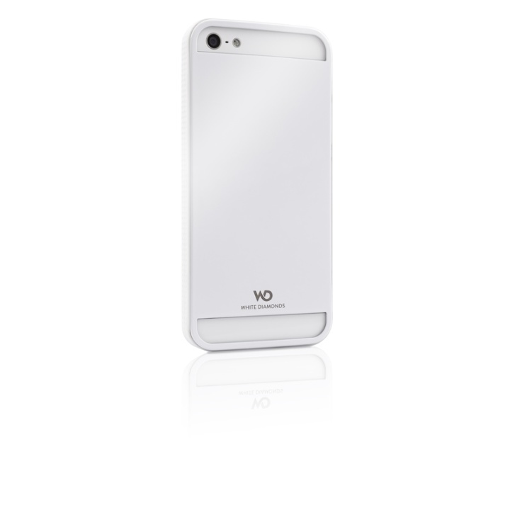 White Diamonds WHITE-DIAMONDS Cover iPhone5/5S/SE Metal Hvid i gruppen SMARTPHONES & TABLETS / Mobil Beskyttelse / Apple / iPhone 5/5S/SE / Cover hos TP E-commerce Nordic AB (38-38851)