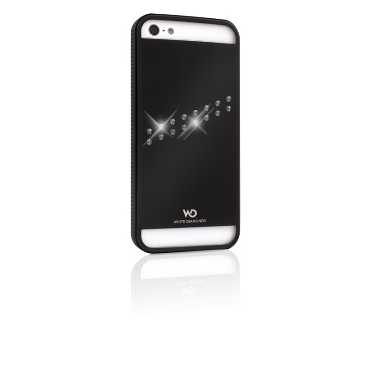 White Diamonds WHITE-DIAMONDS Cover iPhone5/5S/SE Metal Sort i gruppen SMARTPHONES & TABLETS / Mobil Beskyttelse / Apple / iPhone 5/5S/SE / Cover hos TP E-commerce Nordic AB (38-38852)