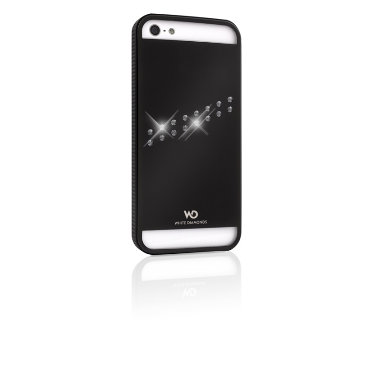 White Diamonds WHITE-DIAMONDS Skal Metal iPhone 5/5s/SE Stream Svart i gruppen SMARTPHONES & TABLETS / Mobil Beskyttelse / Apple / iPhone 5/5S/SE / Cover hos TP E-commerce Nordic AB (38-38852)
