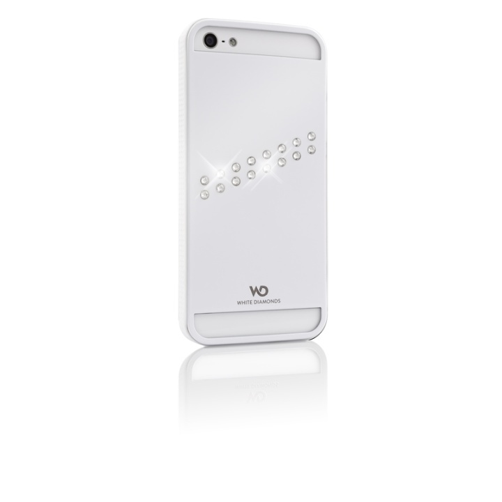 White Diamonds WHITE-DIAMONDS Cover iPhone5/5S/SE Metal Hvid i gruppen SMARTPHONES & TABLETS / Mobil Beskyttelse / Apple / iPhone 5/5S/SE / Cover hos TP E-commerce Nordic AB (38-38853)