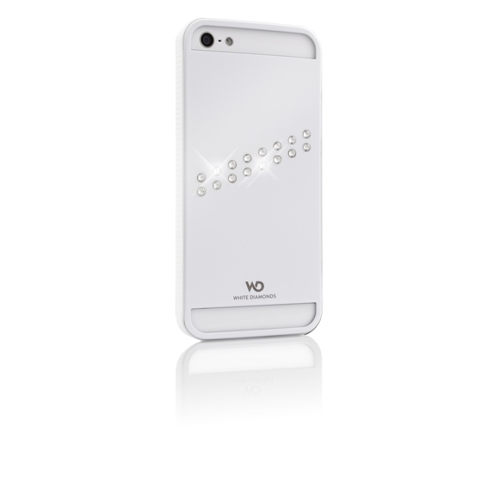 White Diamonds WHITE-DIAMONDS Skal Metal iPhone 5/5s/SE Stream Vit i gruppen SMARTPHONES & TABLETS / Mobil Beskyttelse / Apple / iPhone 5/5S/SE / Cover hos TP E-commerce Nordic AB (38-38853)