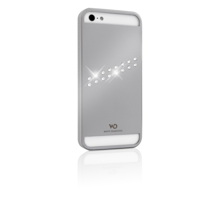 White Diamonds WHITE-DIAMONDS Cover iPhone5/5S/SE Metal Sølv i gruppen SMARTPHONES & TABLETS / Mobil Beskyttelse / Apple / iPhone 5/5S/SE / Cover hos TP E-commerce Nordic AB (38-38856)