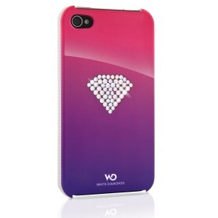 White Diamonds WHITE-DIAMONDS Cover iPhone 4/4s Rainbow Rosa i gruppen SMARTPHONES & TABLETS / Mobil Beskyttelse / Apple / iPhone 4/4S / Cover hos TP E-commerce Nordic AB (38-38871)