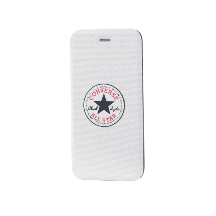 CONVERSE Case Canvas iPhone 6/7/8/SE White i gruppen SMARTPHONES & TABLETS / Mobil Beskyttelse / Apple / iPhone 6/6S / Cover hos TP E-commerce Nordic AB (38-39069)