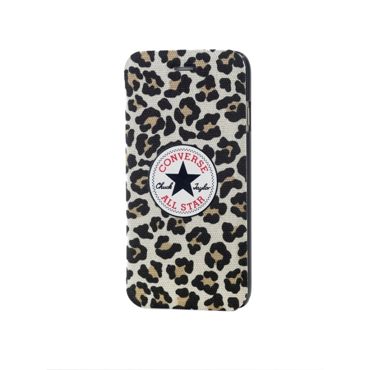 CONVERSE Case Canvas iPhone 6/7/8/SE Leopard i gruppen SMARTPHONES & TABLETS / Mobil Beskyttelse / Apple / iPhone 6/6S / Cover hos TP E-commerce Nordic AB (38-39071)